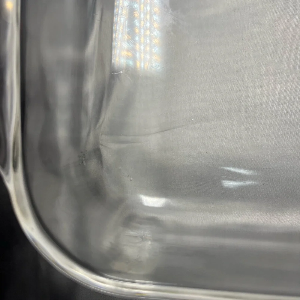 Vintage PYREX 233-N Clear Glass 3 Qt. 13